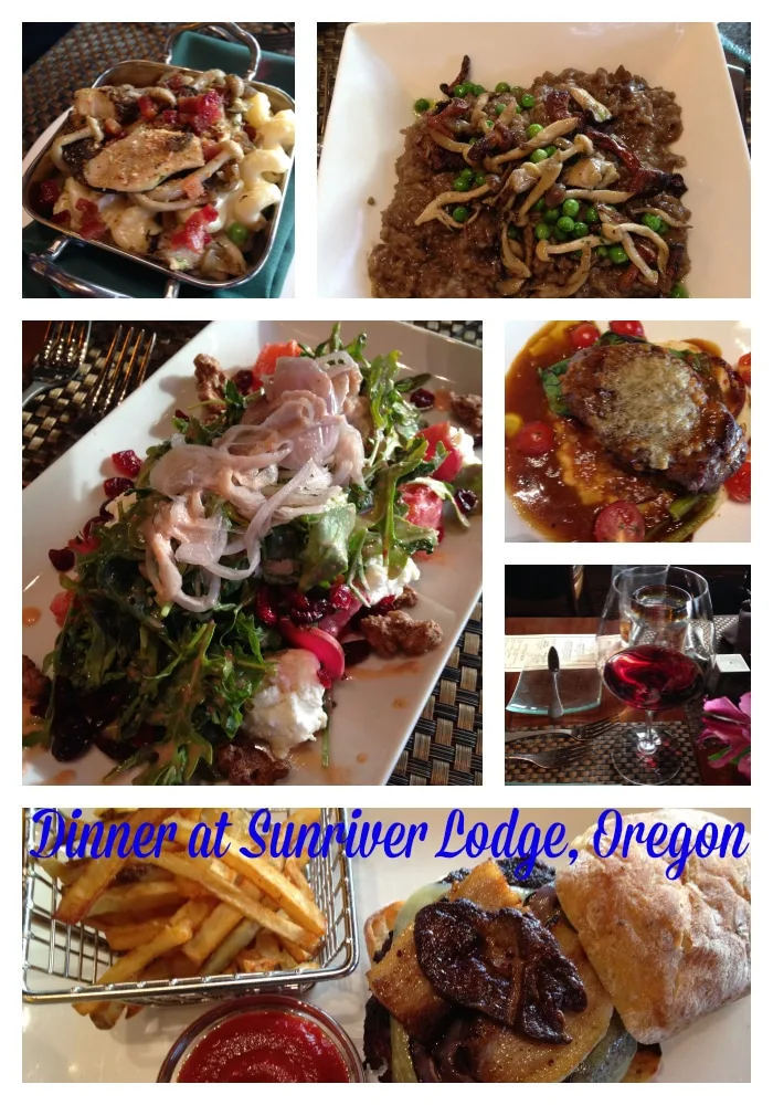 Sunriver Lodge dinner, sunriver, Oregon
