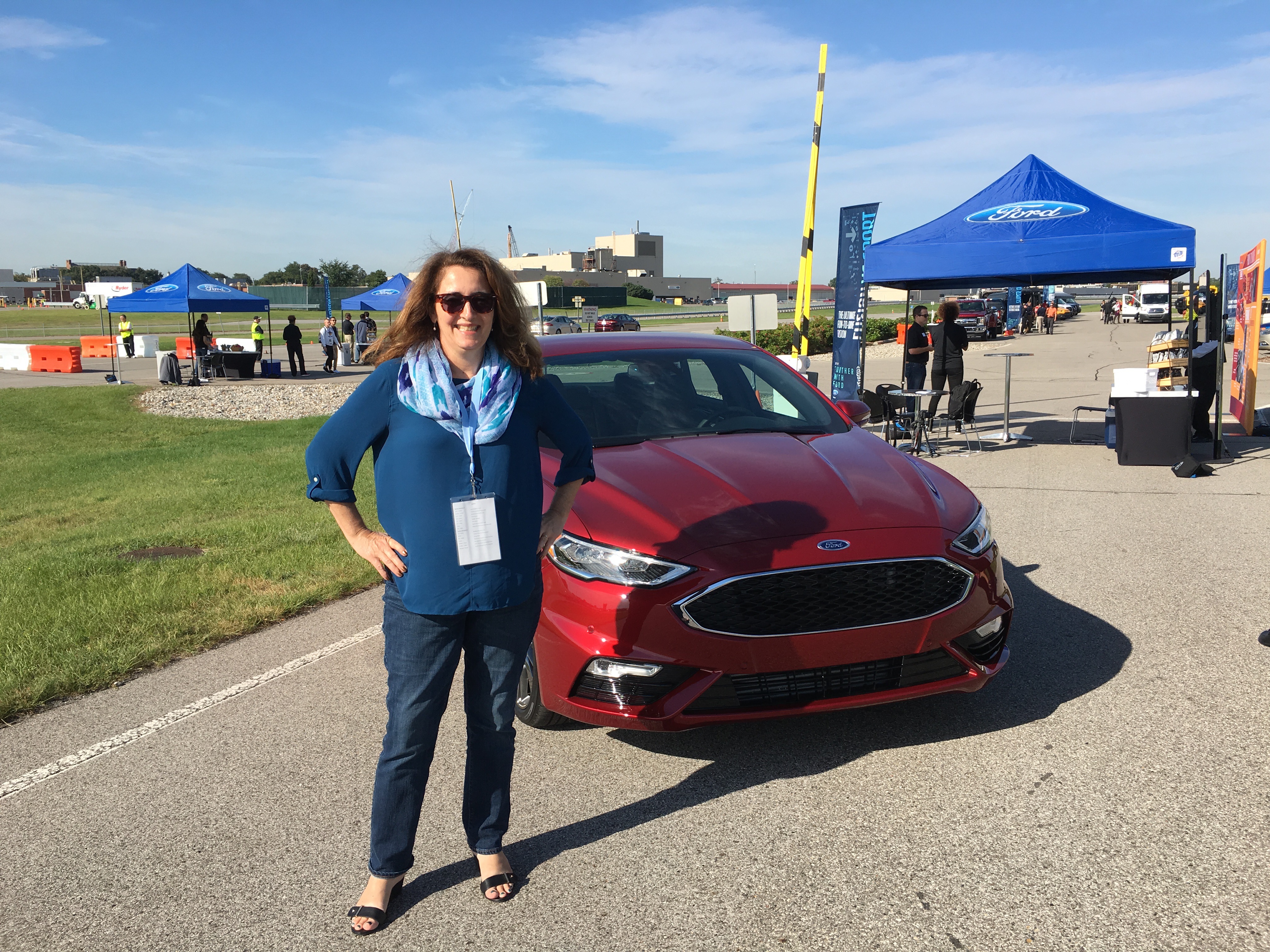 sarah-at-the-ford-test-track-in-dearborn-michigan