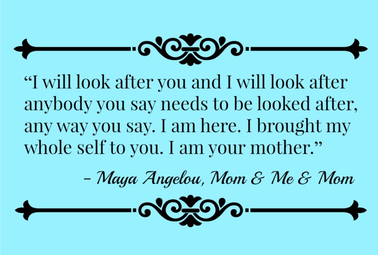 Maya Angelou quote