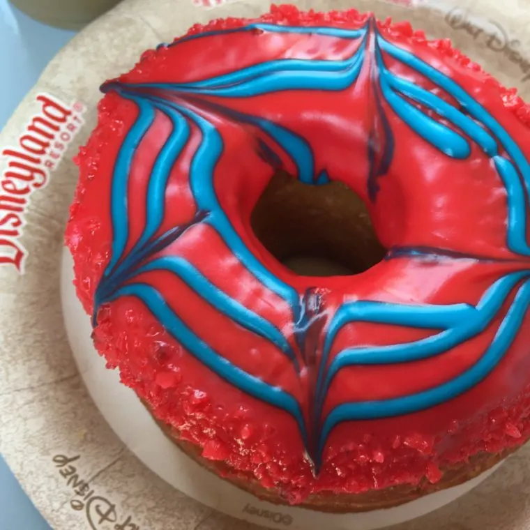 The Spider Bite Donut at California Adventure (photo by Yvonne Condes)