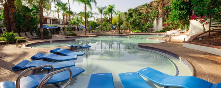 Glen Ivy Hot Springs Lounge pool