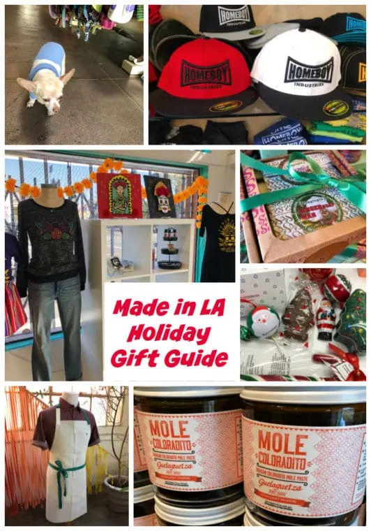 We visited our favorite shops in Los Angeles for our Made In LA Gift Guide. #LosAngeles #HolidayGifts #LosAngelesshopping #Giftsformom