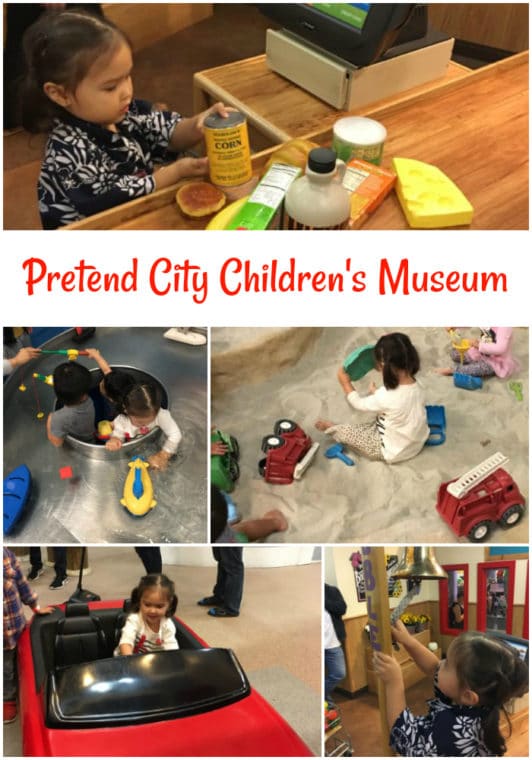 photo collage Guide to Pretend City Children's Museum in Irvine.