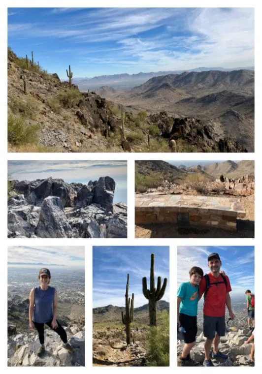 Piestewa Peak Freedom and Piestewa Summit Trails in Phoenix Arizona