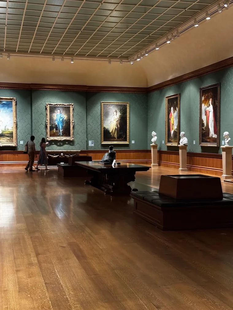 One of the many galleries at the Huntington