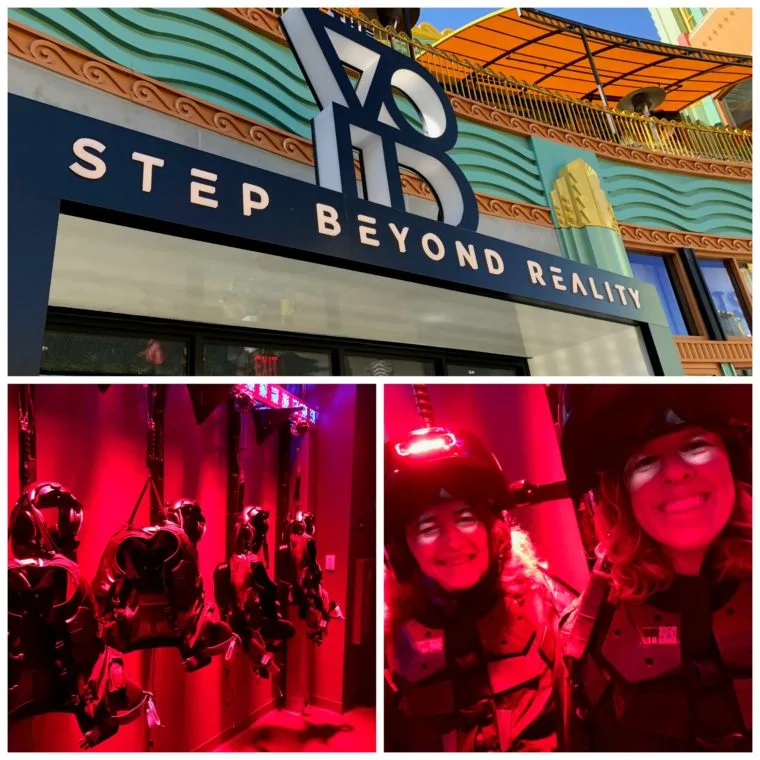 Star Wars: Secrets of the Empire at the Void virtual reality experience at Downtown Disney. 