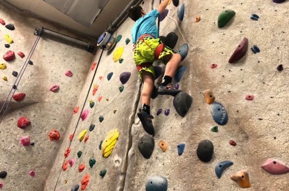 Rock Climbing at Rockreation is one of the fun activities for teens in Los Angeles. #losangeles #rockclimbing #teenactivites