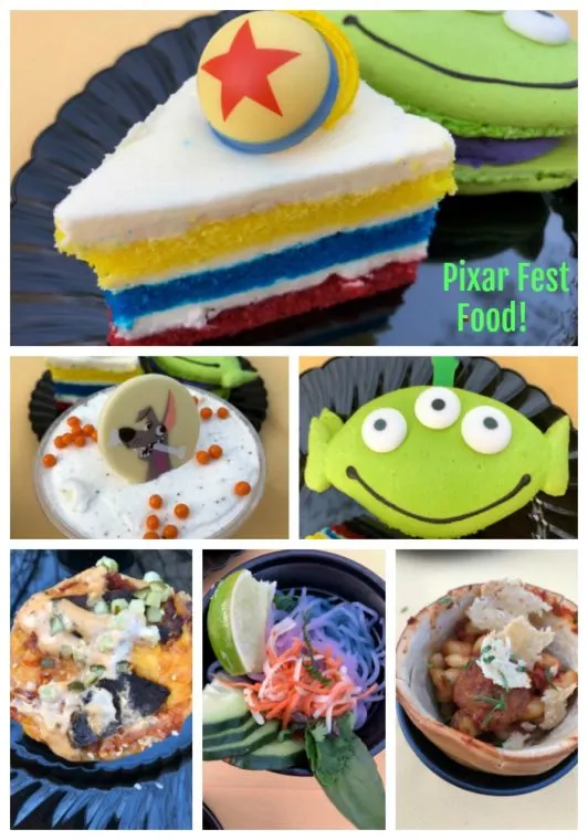 Pixar Fest at Disneyland and California Adventure features amazing Pixar-themed food! #pixar #disneyland #disneyfood