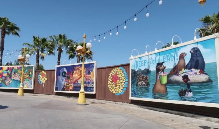 Pixar Pier at Disney California Adventure is now open! Families can ride the Incredicoaster, eat at the Lamplight lounge, play Pixar-themed carnival games and buy Pixar merchandise. #disneyland #pixarpier #pixarfest #californiaadventure #familytravel