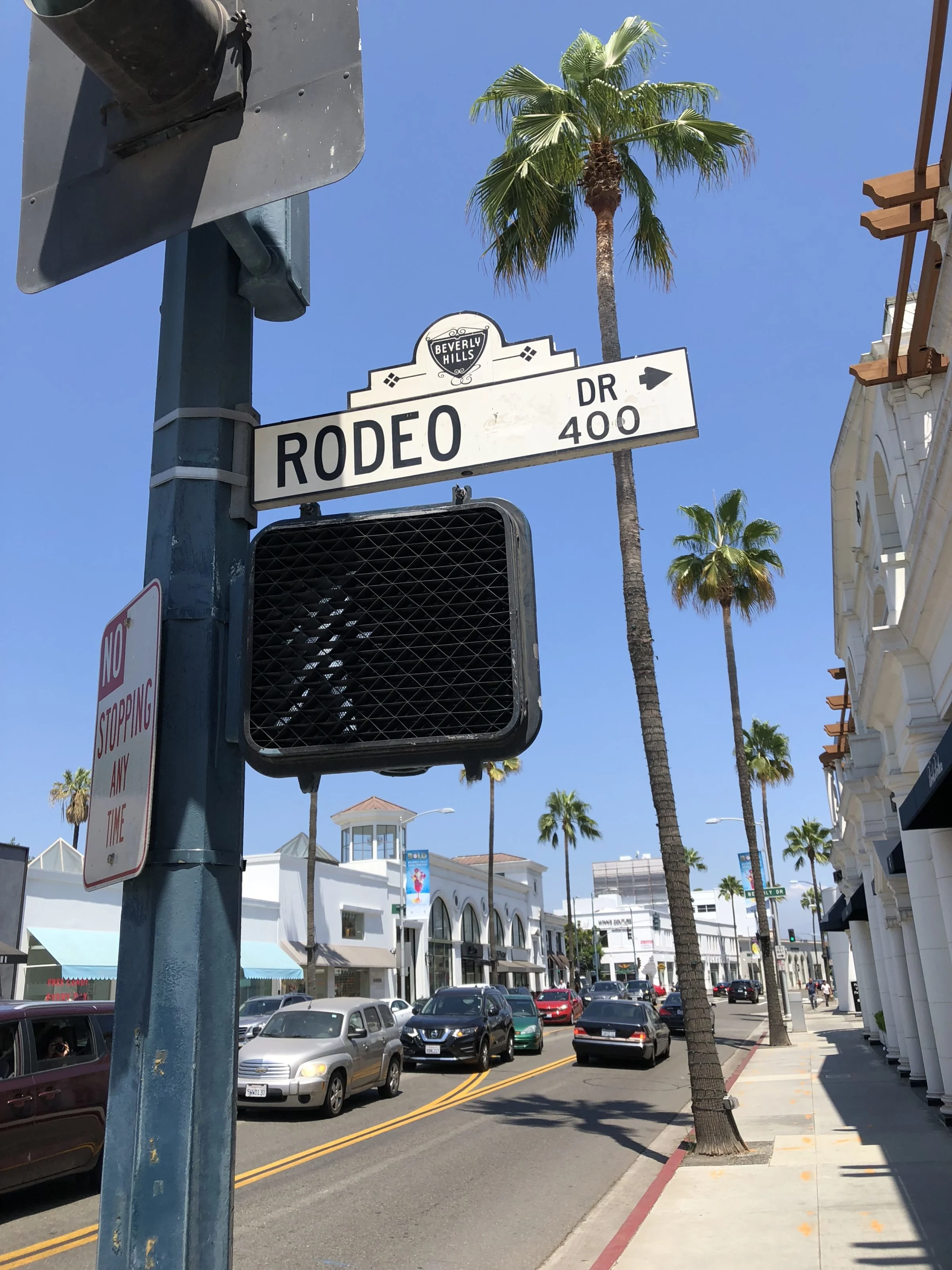 Rodeo Drive in Los Angeles.