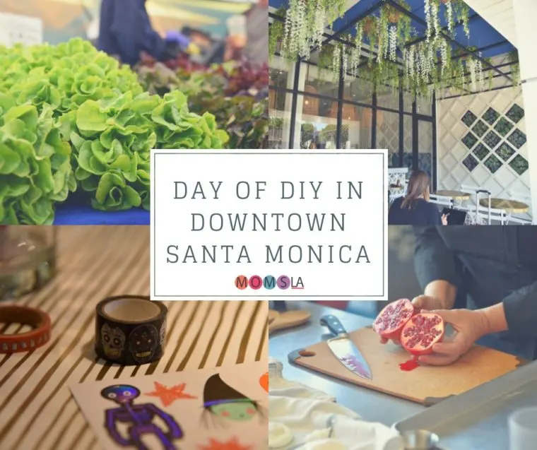 We had a Day of DIY in Downtown Santa Monica. We shopped at the Farmers Market, cooked a wonderful meal, made crafts and ate delicious food. #santamonica #dtsm #downtownsantamonica #southerncalifornia #familytravel #california