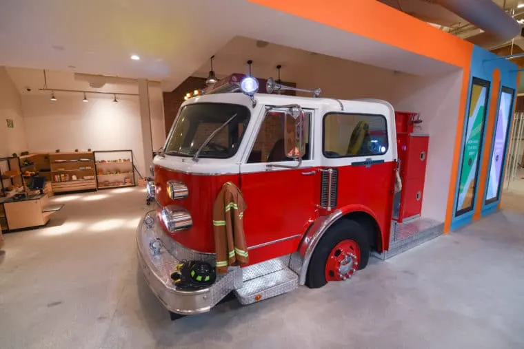 Cayton Children's Museum firetruck 