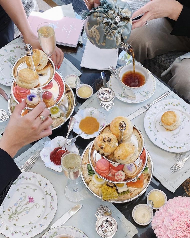 Afternoon Tea at the Peninsula Hotel Beverly Hills