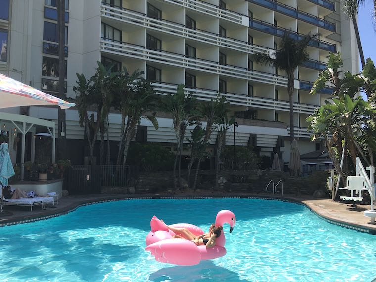 Fairmont Miramar hotel pool Santa Monica