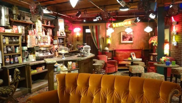 Central Perk set from "Friends" on Warner Bros Tour