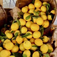lemons for sale at mar vista framers market