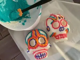 sugar skulls for day of the dead