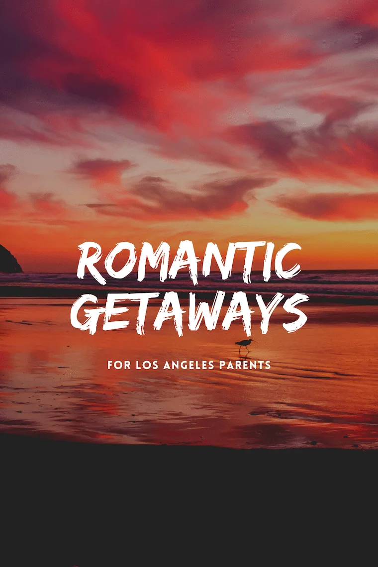romantic getaways sunset on the beach