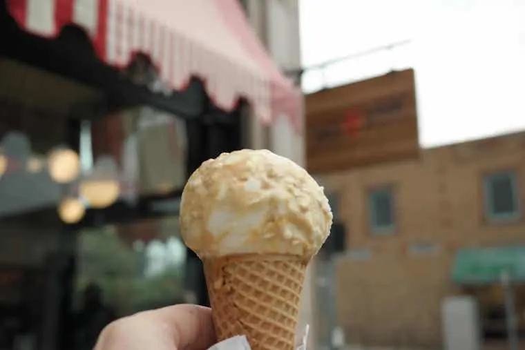 Salt and Straw ice cream cone