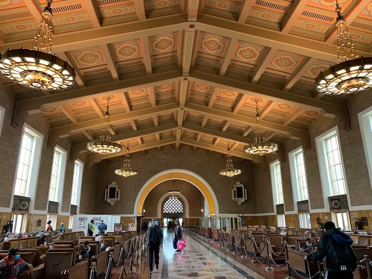 Inside the Great Hall at Union Station