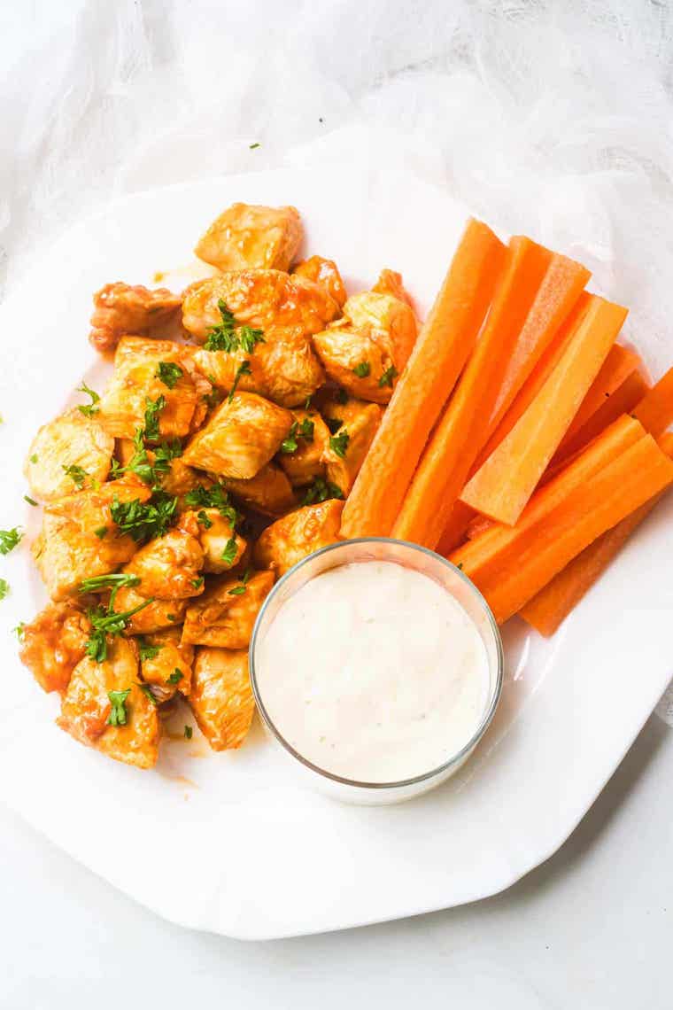 Buffalo Chicken Bites from Budget Delicious