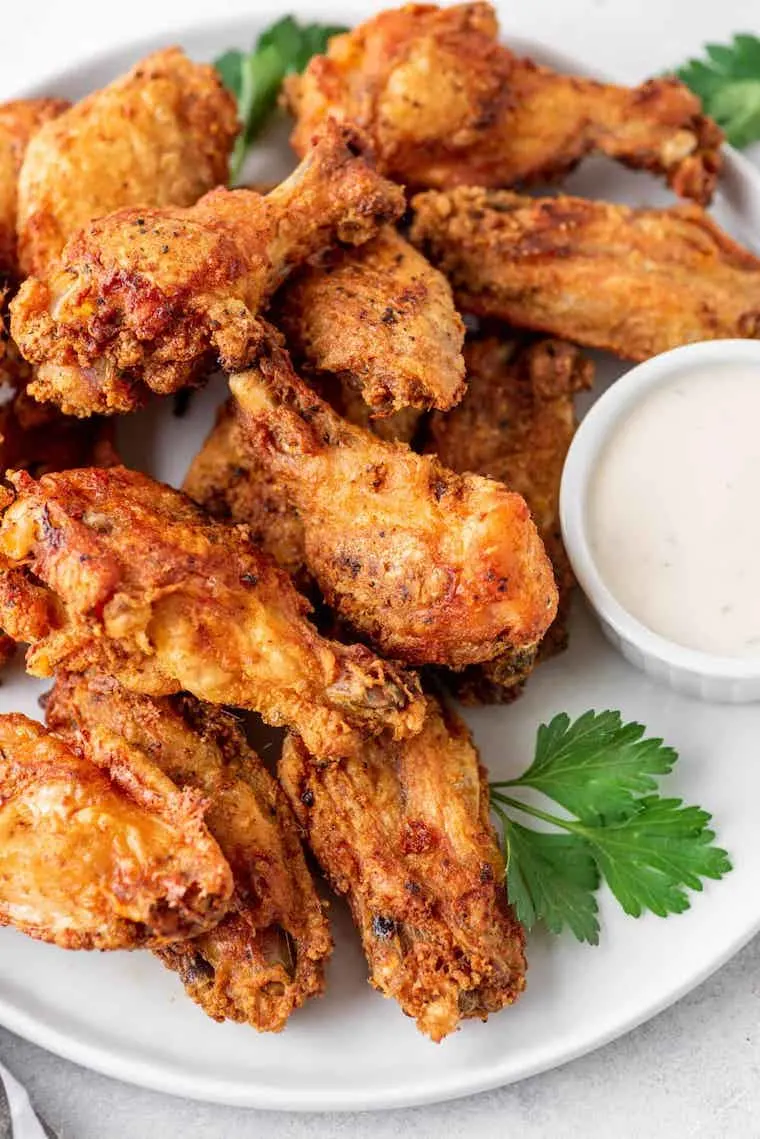 Oven Fried Chicken Wings from Dr. Davinah's Eats