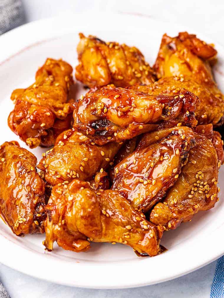 Sticky Teriyaki Chicken Wings from Drive Me Hungry