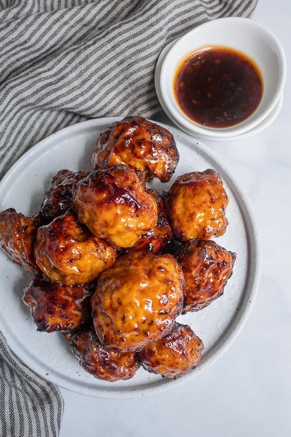 Vegan Air Fryer Cauliflower Wings from From the Comfort of My Bowl