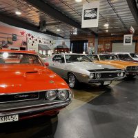Cool muscle cars at the Zimmerman-Automobile-Driving-Museum