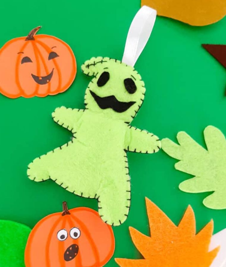 DIY Oogie Boogie Ornament — Nightmare Before Christmas Craft