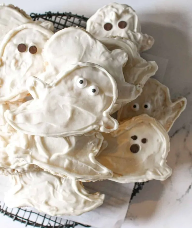 Ghost Rice Krispie Treats