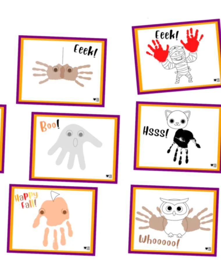 Halloween Handprints Craft to Spread Kindness This Fall