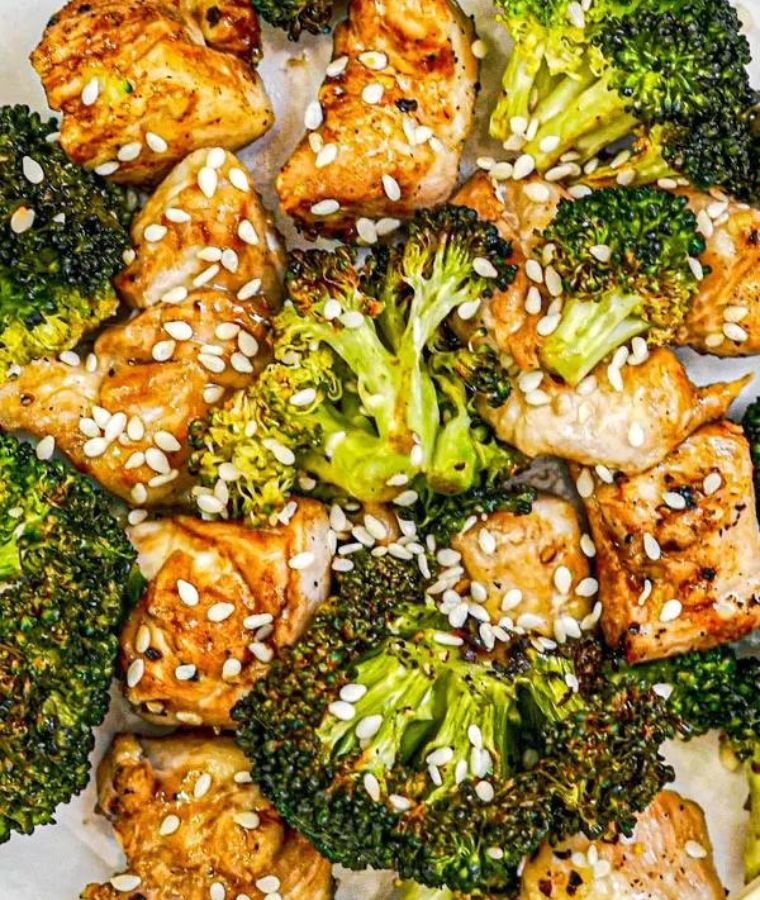 Air Fryer Chicken and Broccoli – Easy Dinner