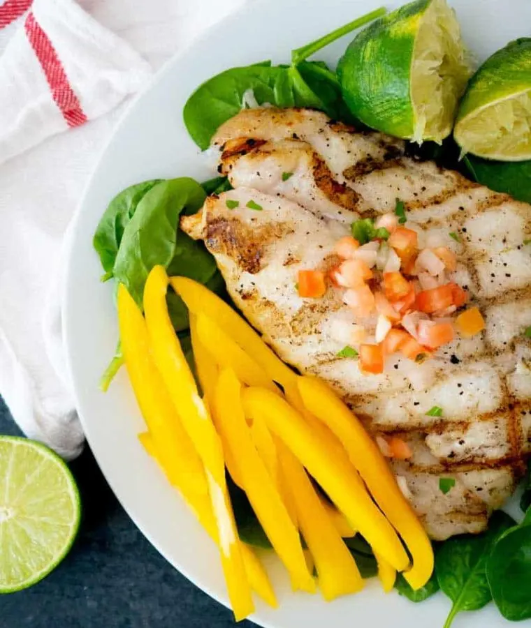 Grilled Grouper Recipe with Lime Butter
