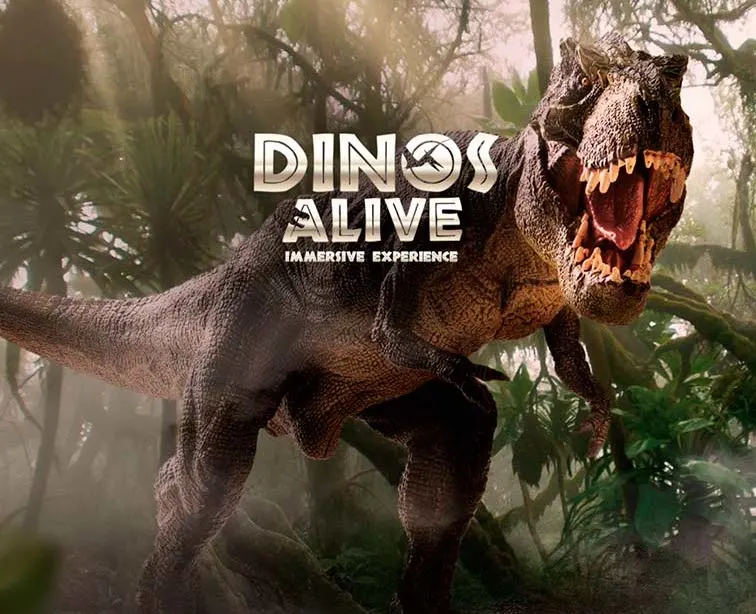 Dinos alive immersive experience