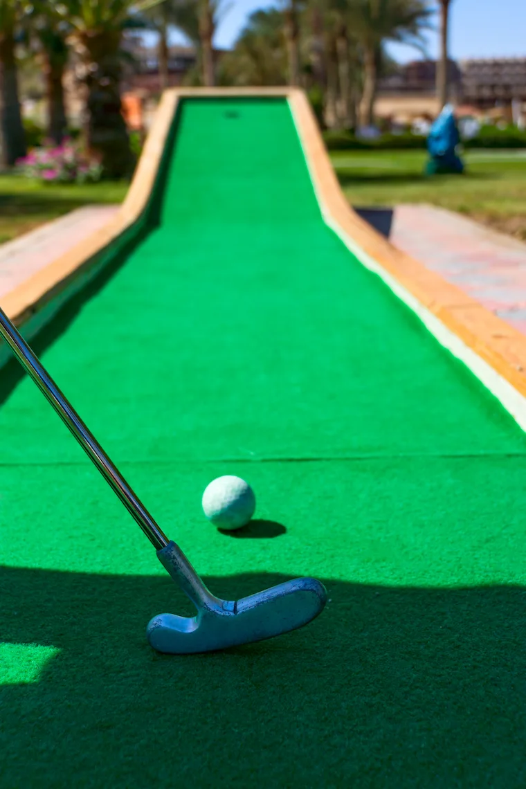 Golf in the Playroom: Mini Indoor Golf 