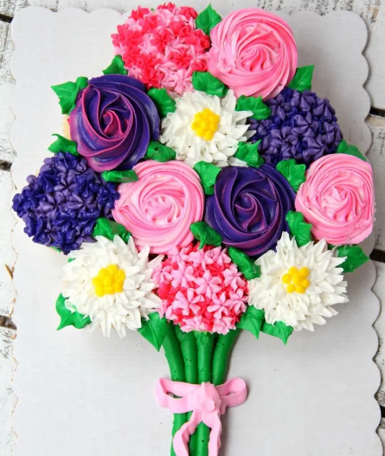 Mother’s Day Cupcake Cake