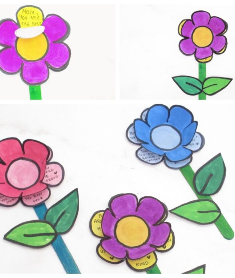 Mother’s Day Flower Craft