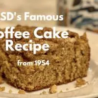 LAUSD Coffee Cake recipe featured image