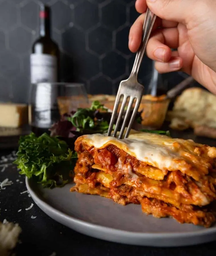 Lasagna al Forno (with Fresh Pasta and Bechamel)