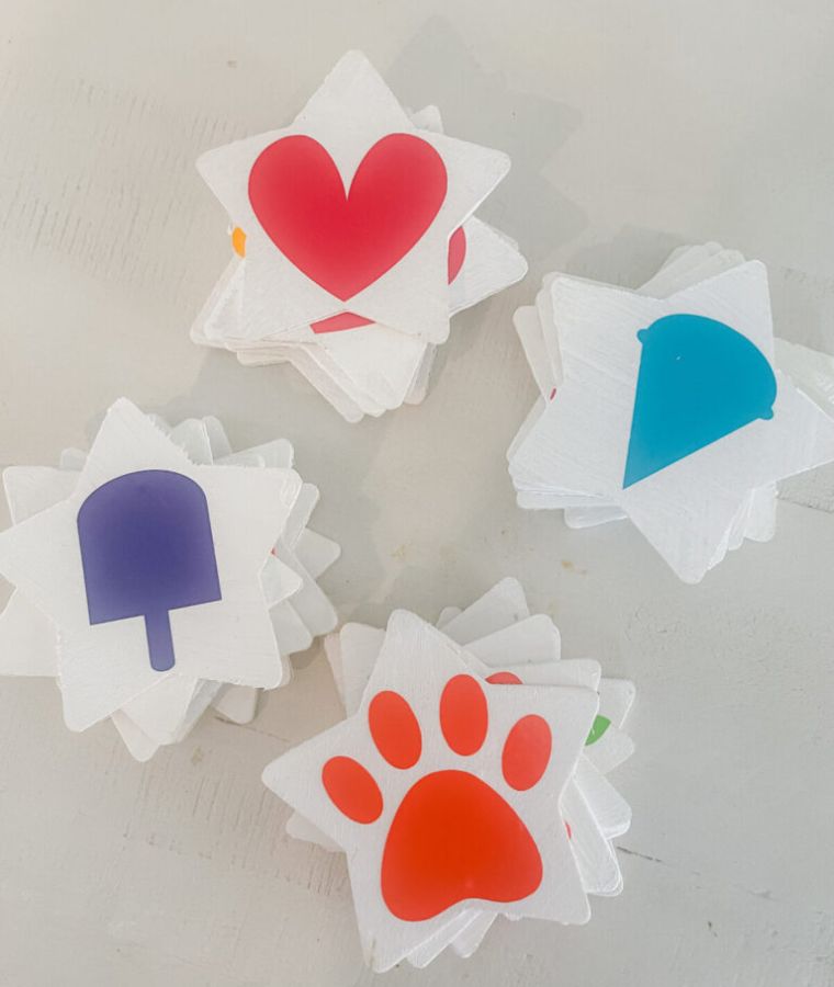 DIY Matching Game with a Silhouette Cameo