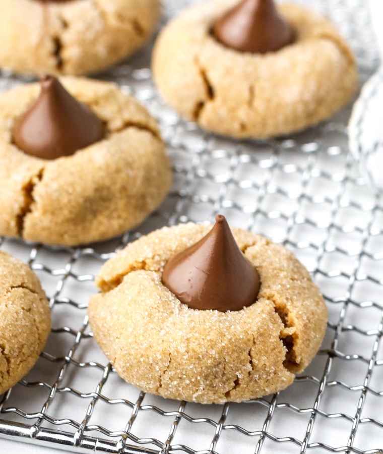 3-Ingredient Peanut Butter Blossoms (Quick & Easy!)