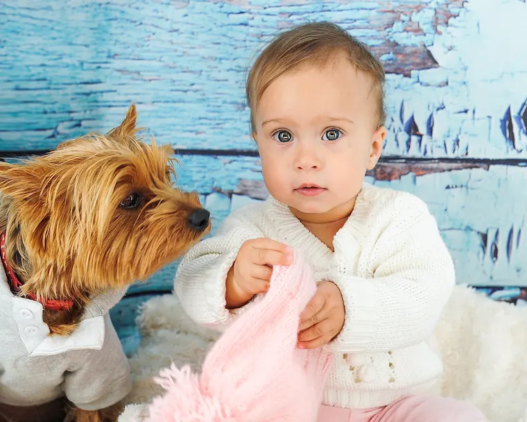 Baby-and-dog-portrait-by-ALEXANDRA-HRYSHYN-from-NoHo-photo-studio