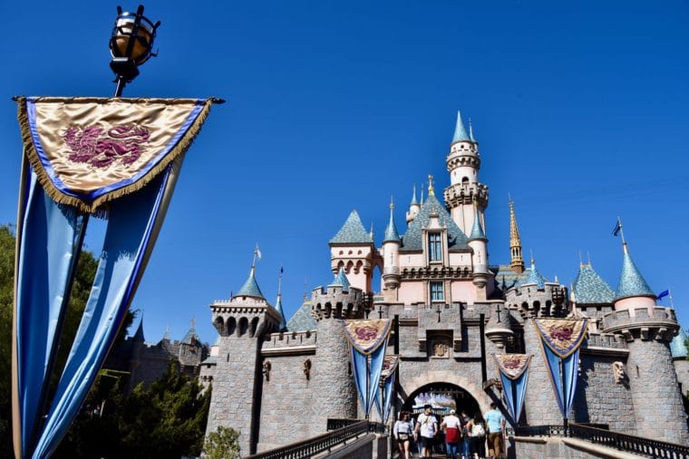 Disneyland Cinderella's castle