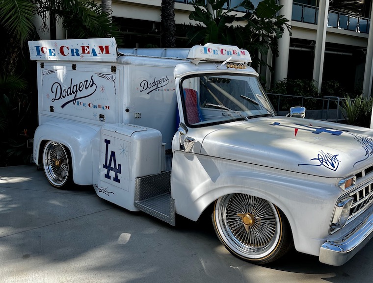 vintage Dodger Ice Cream Truck