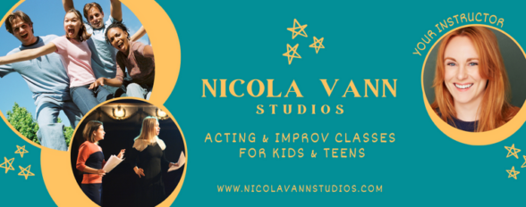 Nicola Vann acting studios banner ad