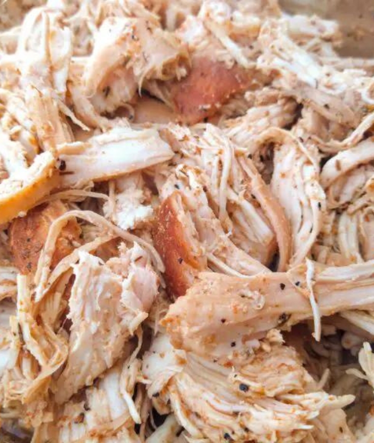Smoked Pulled Chicken Breasts