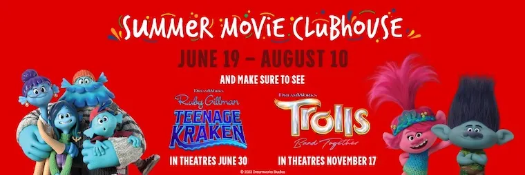 cinemark summer movie clubhouse banner ad