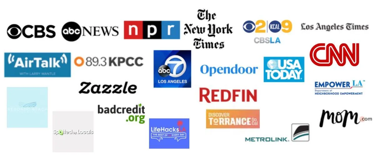 media and press logos 