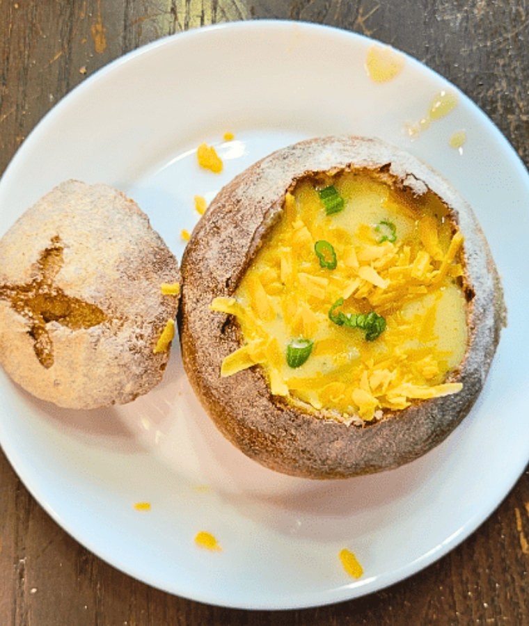 Potato Broccoli Cheese Soup – The Best In A Bread Bowl!